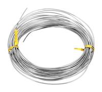 PATIKIL Soft Nickel Silver Wire, 16Gauge/1.2mm Diameter 10m/32.8ft Pure Craft Wire for Jewelry Making Beading Garden Plants