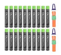 PATIKIL Soft Oil Pastels, 20Pcs Mint Oil Pastel Crayons Pastel Art Supplies with 2Pcs Holder Creamy Texture Colored Chalk Smooth Blending Bulk Set for Artists Painting Drawing Gallery