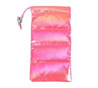 PATIKIL Soft Sunglass Pouch, Microfiber Glasses Pouch Portable Eyeglass Case Bag with Drawstring Closure for Women Men Phone Eyeglasses Sunglasses Storage, Rose Red