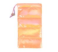 PATIKIL Soft Sunglass Pouch, Microfiber Glasses Pouch Portable Eyeglass Case Bag with Drawstring Closure for Women Men Phone Eyeglasses Sunglasses Storage, Orange