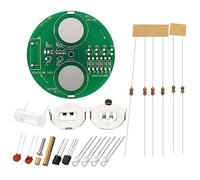 PATIKIL Soldering Practice Board, 4 Set Electronics Kit Prototype PCB Board DIY Welding Circuit LED Rotary Gyroscope SMT/SMD for Beginner Experiment Teaching