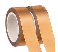 PATIKIL Solid Foil Washi Tape, 2 Rolls Low Tack Self Adhesive Decorative Tape for Journaling, Scrapbooking and Gift Wrapping, Bronze Gold 3/5 Inch x 32 FT