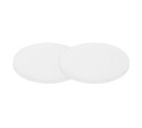 PATIKIL Solid Round Silicone Rubber Sheet, 2 Pcs 75mm OD x 5mm Thick Round Silicone Sealing Gasket Pads Bumper Pads for Home Craft Industrial Anti Vibration Slip Gasket, Translucent