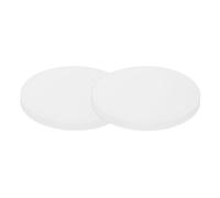 PATIKIL Solid Round Silicone Rubber Sheet, 2 Pcs 75mm OD x 6mm Thick Round Silicone Sealing Gasket Pads Bumper Pads for Home Craft Industrial Anti Vibration Slip Gasket, Translucent