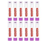 PATIKIL Solid Tempera Paints, 12 Pcs Washable Quick Drying Paint Sticks Paint Pens for Artists Beginners Art Supplies, Pink