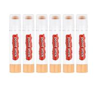 PATIKIL Solid Tempera Paints, 6 Pcs Washable Quick Drying Paint Sticks Paint Pens for Artists Beginners Art Supplies, Beige