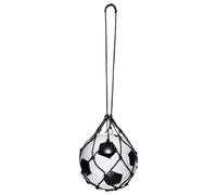 PATIKIL Solo Football Kick Net, Football Return Throw Training Net Soccer Training Aid Control Skills for Youth Adult Kicking Practice for 3, 4, 5 Ball Size, Black