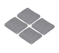 PATIKIL Sports Wristbands 8x8cm, 4 Pack Cotton Terry Cloth Absorbent Sweatband for Tennis Basketball Working Out Athletic Running, Gray