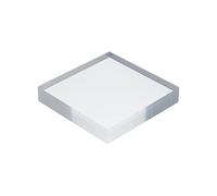 PATIKIL Square Photography Background Props, Acrylic Photo Props Geometric Cube for Photo Shoot Makeup Tools, Perfume, Decoration, Clear