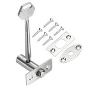 PATIKIL Stainless Steel Cylinder Core, 14 mm Hidden Mortise Lock Hidden Tube Well Key Mortise Lock with Key and Screw for Door Hardware, Silver