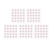 PATIKIL Star Gem Stickers 10mm, 5 Sheet Self Adhesive Acrylic Star Rhinestones Jewel Sticker Crystal Embellishment Sheet for Crafting Nail Decor Makeup DIY, Pink