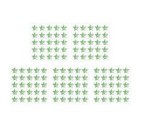 PATIKIL Star Gem Stickers 10mm, 5 Sheet Self Adhesive Acrylic Star Rhinestones Jewel Sticker Crystal Embellishment Sheet for Crafting Nail Decor Makeup DIY, Green