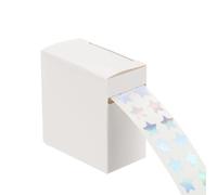 PATIKIL Star Stickers Roll 3/8", 1000 Pcs Self-Adhesive Reward Stickers for Classroom Teacher Supplies and DIY Craft, Silver