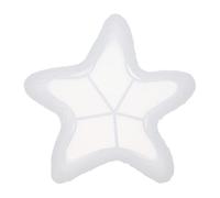 PATIKIL Starfish Tray Resin Mould, Trinkets Dish Silicone Moulds for Epoxy Resin Jewelry Storage Containers Blank Casting Mould for DIY Craft Home Decorations Making Tool, White