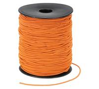 PATIKIL Stretchy String for Bracelets 109 Yards / 100m, 1.5mm Elastic Cord for Jewelry Making, Necklaces, Beading and Crafts DIY, Orange