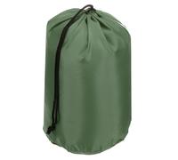 PATIKIL Stuff Sack, 14 x 26 Inch Waterproof Outdoor Storage Sack Portable Drawstring Dust Flap Bag Lightweight Sleeping Bag for Camping Hiking Travel, Dark Green