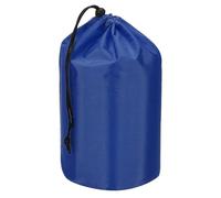 PATIKIL Stuff Sack, 5 x 10 Inch Waterproof Outdoor Storage Sack Portable Drawstring Dust Flap Bag Lightweight Sleeping Bag for Camping Hiking Backpacking, Navy Blue