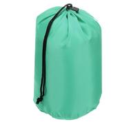 PATIKIL Stuff Sack, 5 x 10 Inch Waterproof Outdoor Storage Sack Portable Drawstring Dust Flap Bag Lightweight Sleeping Bag for Camping Hiking Travel, Light Green