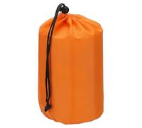 PATIKIL Stuff Sack, 5 x 10 Inch Waterproof Outdoor Storage Sack Portable Drawstring Dust Flap Bag Lightweight Sleeping Bag for Camping Hiking Backpacking, Orange