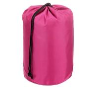 PATIKIL Stuff Sack, 7 x 13 Inch Waterproof Outdoor Storage Sack Portable Drawstring Dust Flap Bag Lightweight Sleeping Bag for Camping Hiking Travel, Rose Red