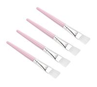 PATIKIL Succulent Cleaning Brush 4Pack 152mm Gardening Tools Plant Brush Leaf Brush for Pollination Garden Plant Dusting, Pink Handle
