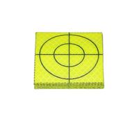 PATIKIL Survey Reflector Sheets 60x60mm, 12 Pcs Self-Adhesive Reflective Target Sheets Survey Target Mark Tape for Total Stations Check Shots Back Sights Monitoring, Green