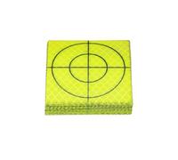 PATIKIL Survey Reflector Sheets 60x60mm, 30 Pcs Self-Adhesive Reflective Target Sheets Survey Target Mark Tape for Total Stations Check Shots Back Sights Monitoring, Green