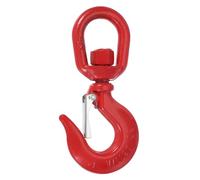 PATIKIL Swivel Lifting Hook, 2 Ton Swivel Hook Eye Sling Hook Alloy Steel Self-Locking Grab Hook with Safety Latch for Hoisting Lifting, 4410 lbs Load