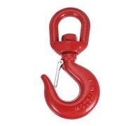 PATIKIL Swivel Lifting Hook, 5 Ton Swivel Hook Eye Sling Hook Alloy Steel Self-Locking Grab Hook with Safety Latch for Hoisting Lifting, 11023 lbs Load