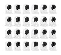 PATIKIL T5 Fluorescent Light Holder, 24 Pack G5 Lamp Base LED Fluorescent Tube Light Socket 500V Non-shunted Turn Type Lamp Holder Replacement, 28x22x20mm