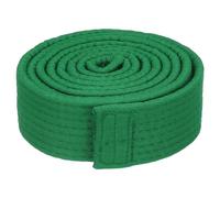 PATIKIL Taekwondo Colored Ranking Belt 1.5" x5.2Ft 1.6m, Polyester Martial Arts Judo Karate Belt for Coach Teaching Practice, Green