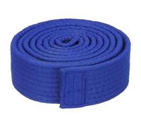 PATIKIL Taekwondo Colored Ranking Belt 1.5" x5.9Ft 1.8m, Polyester Martial Arts Judo Karate Belt for Coach Teaching Practice, Blue