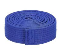 PATIKIL Taekwondo Colored Ranking Belt 1.5" x7.2Ft 2.2m, Polyester Martial Arts Judo Karate Belt for Coach Teaching Practice, Blue