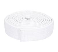 PATIKIL Taekwondo Colored Ranking Belt 1.5" x9.2Ft 2.8m, Polyester Martial Arts Judo Karate Belt for Coach Teaching Practice, White