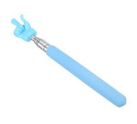 PATIKIL Telescopic Teachers Pointer Stick, 1 Pcs Classroom WhiteBoard Teacher Hand Finger Mini Pointer for Presentation Speaker Guide Coach, Blue