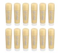 PATIKIL Tempera Paint Sticks, 12Pcs Short Solid Paint Sticks Markers | Quick Drying Smooth & Washable Crayon Pen for Artists Beginners Art Supplies Gifts, Pale Yellow