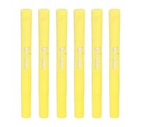PATIKIL Tempera Paint Sticks, 6Pcs Long Solid Paint Sticks Markers | Quick Drying Smooth & Washable Crayon Pen for Artists Beginners Art Supplies Gifts, Pale Yellow