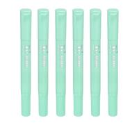 PATIKIL Tempera Paint Sticks, 6Pcs Long Solid Paint Sticks Markers | Quick Drying Smooth & Washable Crayon Pen for Artists Beginners Art Supplies Gifts, Pale Blue