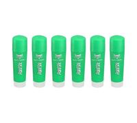 PATIKIL Tempera Paint Sticks, 6Pcs Short Solid Paint Sticks Markers | Quick Drying Smooth & Washable Crayon Pen for Artists Beginners Art Supplies Gifts, Pale Green