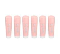 PATIKIL Tempera Paint Sticks, 6Pcs Short Solid Paint Sticks Markers | Quick Drying Smooth & Washable Crayon Pen for Artists Beginners Art Supplies Gifts, Pale Pink