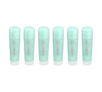 PATIKIL Tempera Paint Sticks, 6Pcs Short Solid Paint Sticks Markers | Quick Drying Smooth & Washable Crayon Pen for Artists Beginners Art Supplies Gifts, Pale Blue