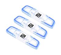 PATIKIL Tennis Racket Vibration Dampener, 3 Pack Soft Silicone Racquet Shock Absorber String Damping, Blue