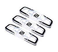 PATIKIL Tennis Racket Vibration Dampener, 3 Pack Soft Silicone Racquet Shock Absorber String Damping, Black