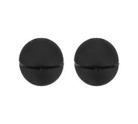 PATIKIL Tennis Vibration Dampener 0.7 Inch, 2 Pack Silicone Tennis Racket Shock Absorber Racket String Damping for Tennis Racquet, Black