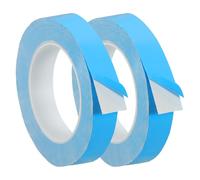 PATIKIL Thermal Adhesive Tape, 2 Rolls 25m x 20mm x 0.2mm Double Side Adhesive Thermal Conductive Tape for Heatsink LED GPU Modules Computer CPU IC Chip, Blue