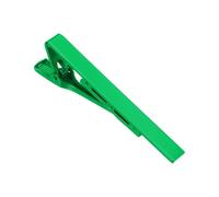PATIKIL Tie Clip for Men, Necktie Bar Pinch Clips with Gift Box for Regular Ties Wedding Business Valentine's Day Father's Day Anniversary, Green