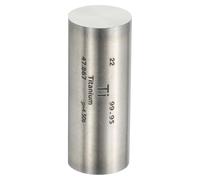 PATIKIL Titanium Stick, 0.8x2" Ti Density Stick High Density Element Rod Unique Metal Round Periodic Table of Elements Collections Lab Experiment Teacher Scientific Classes