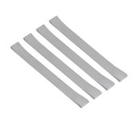 PATIKIL Towel Bands, 4 Pack Elastic Beach Chair Towel Clips Windproof Towel Holder Silicone Rubber Bands Straps for Beach Pool Cruise Chairs, Gray
