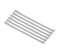 PATIKIL Towel Bands, 6 Pack Elastic Elastic Beach Chair Towel Clips Windproof Towel Holder Silicone Rubber Bands Straps for Beach Pool Cruise Chairs, Gray