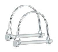 PATIKIL Trailer Coupler Pin 1/4x2-9/16x2.17"(D*L*IW), 2 Pcs Wire Lock Pin Safety Shaft Locking Pin Round Pto Pins for Farm Trailers Lawn Hitches Garden Tractor Kayak Boat (6x65x55mm)